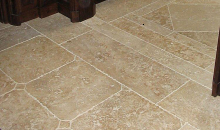 French limestone flooring