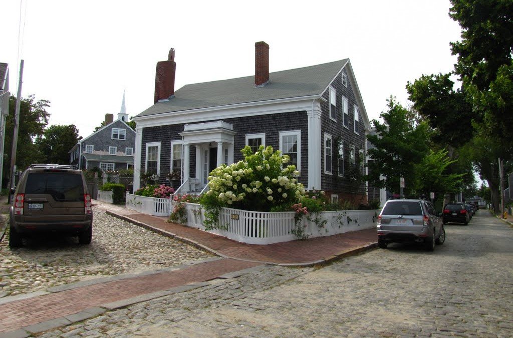 Cobblestone Streets, Nantucket Island, MA