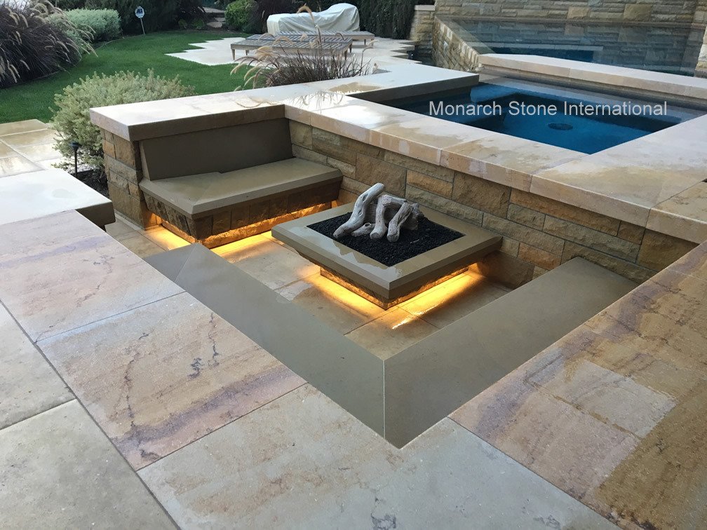Sunken Fire Pit Seating Area For, Fire Pits Santa Barbara
