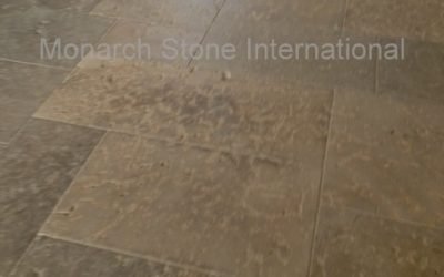French Limestone Flooring in Limeyrat
