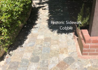 Historic Sidewalk Cobble